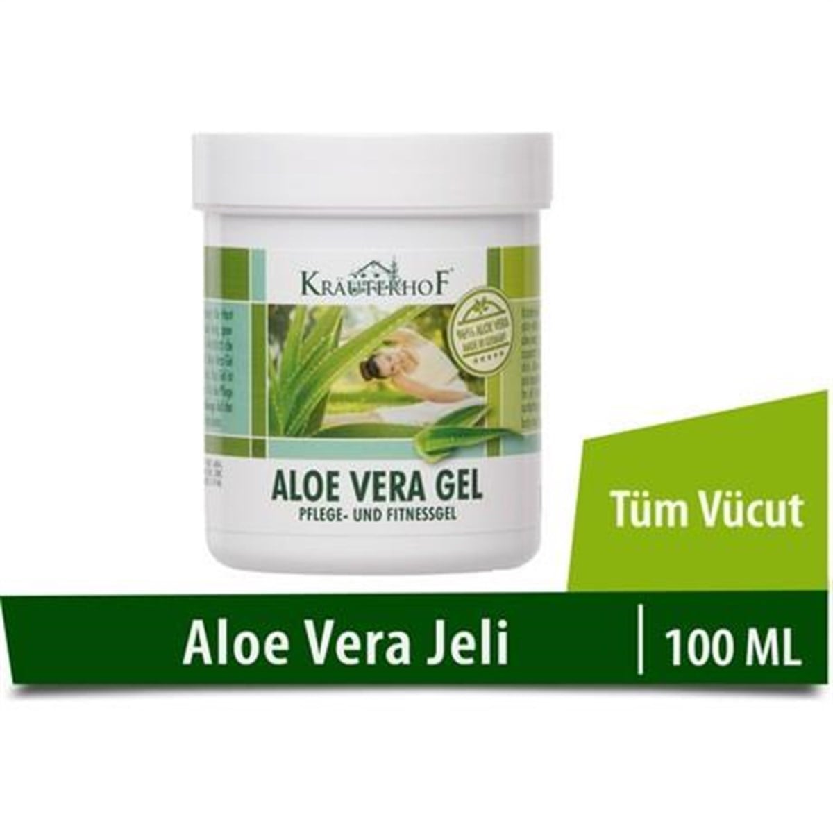 Krauterhof Yüzde 96 Aloe Vera Jel 100 ml