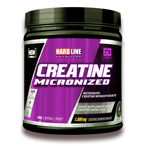 Kreatin Mikronize Yeşil Elma 324 Gr-HARDLINE