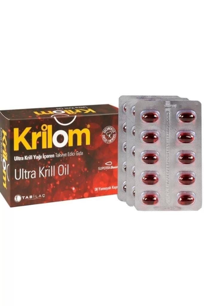 Krillom Ultra Krill Oil 30 Kapsül