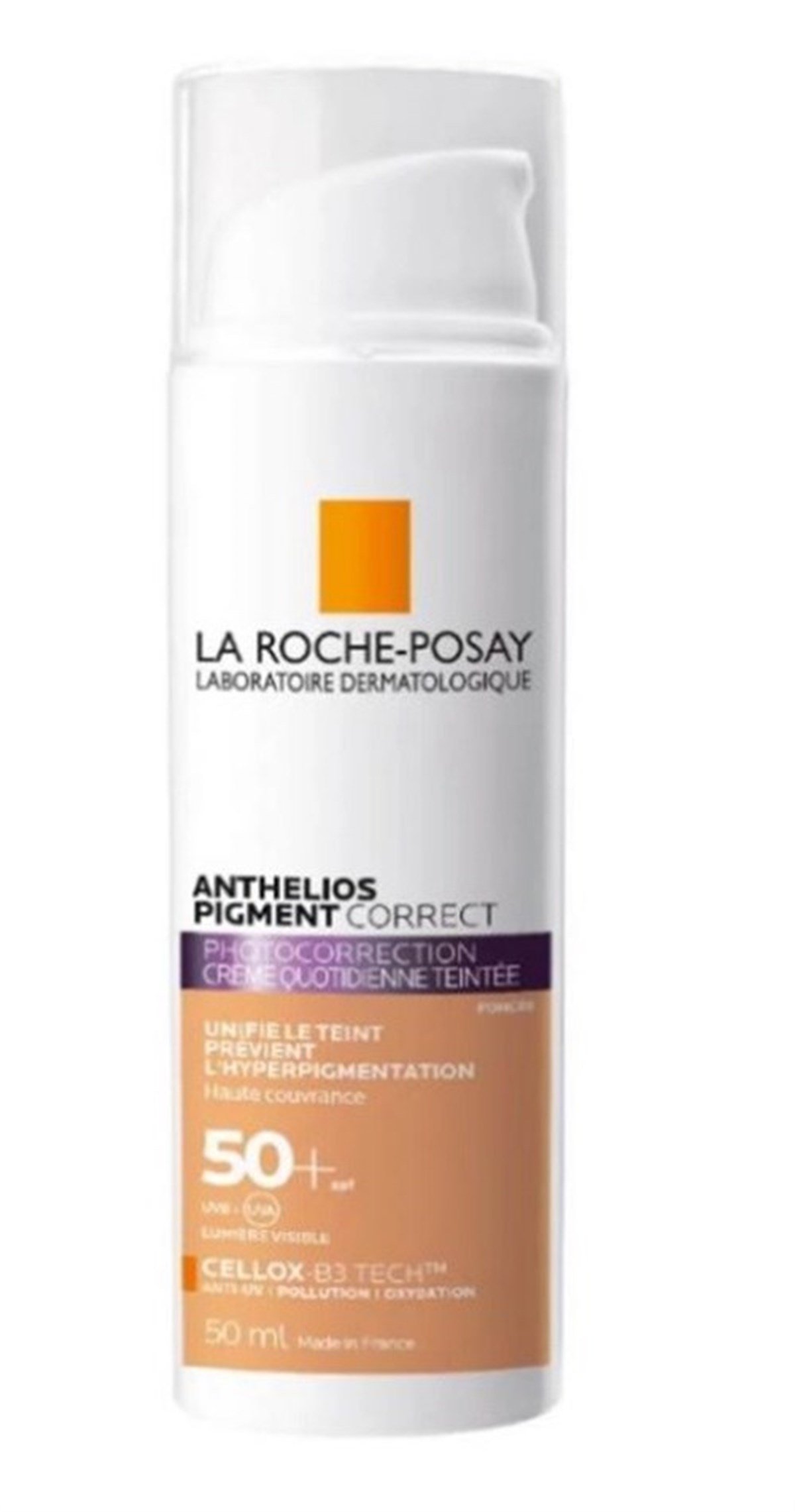 La Roche Posay Anthelios UV Daily Pigmentcorrect Medium SPF 50+ 50 ml Leke Karşıtı ve Cilt Tonu Eşitleyici Güneş Koruyucu Yüz Kremi