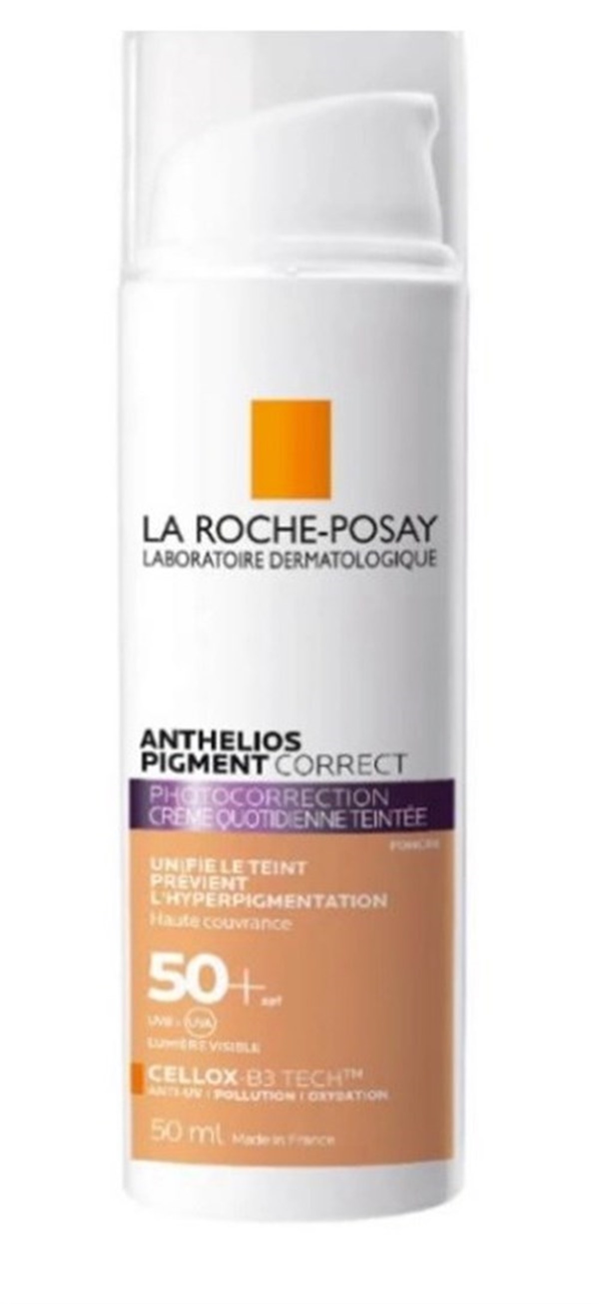 La Roche Posay Anthelios UV Daily Pigmentcorrect Light SPF 50+ 50 ml Leke Karşıtı ve Cilt Tonu Eşitleyici Güneş Koruyucu Yüz Kremi
