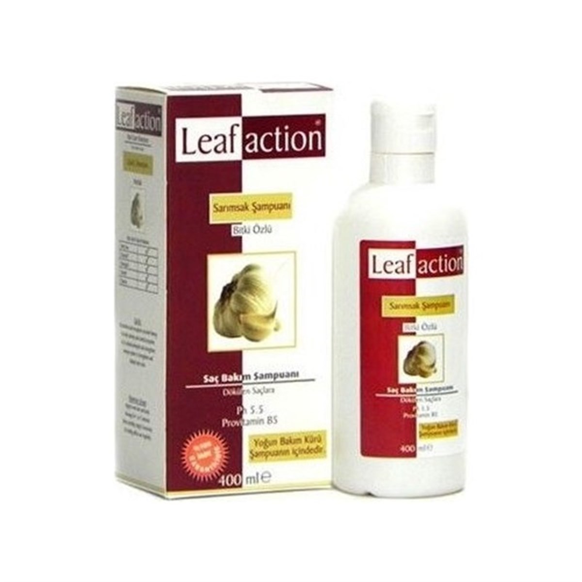 Leaf Action Sarımsak Şampuanı 400 ml