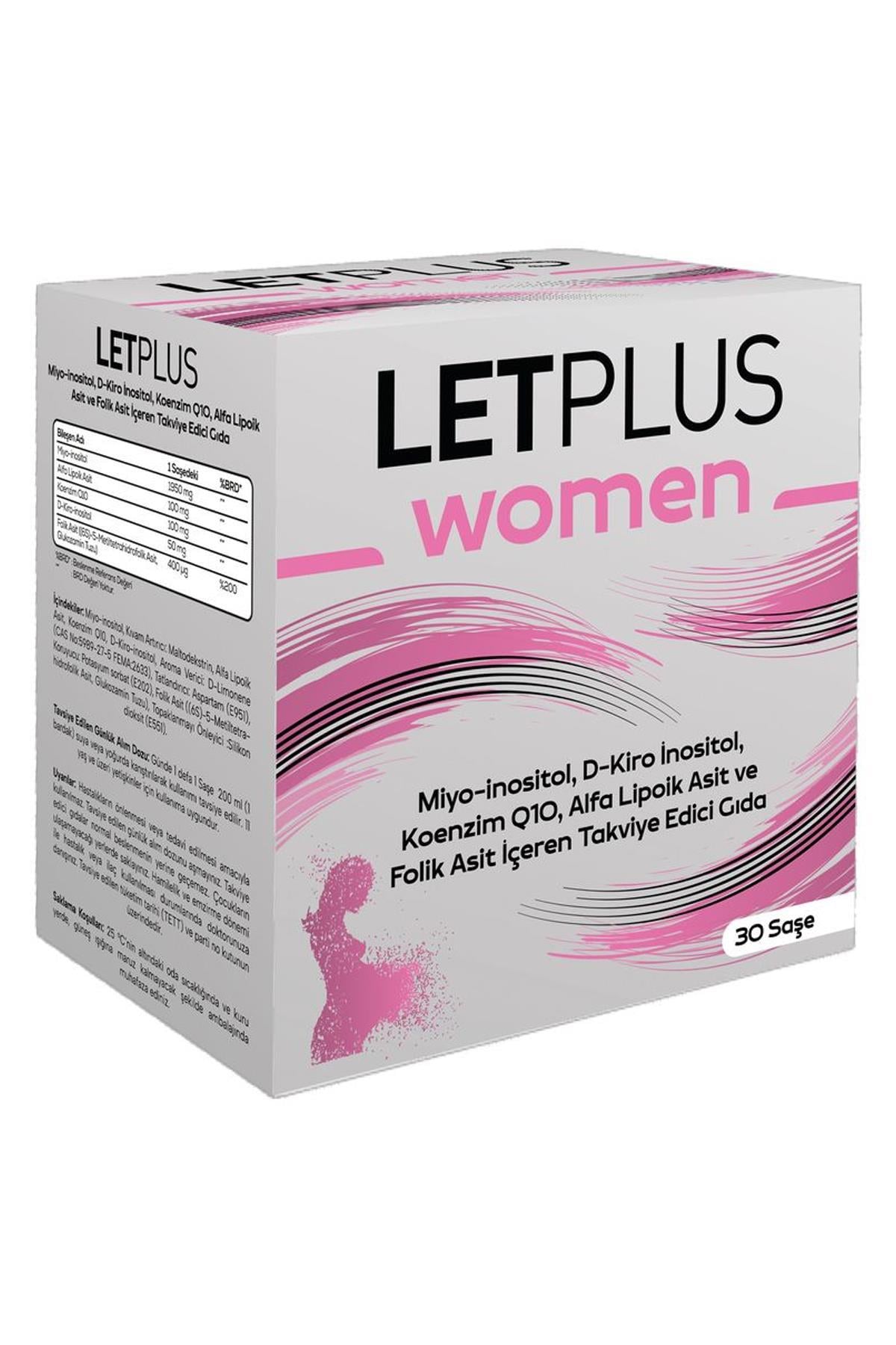 Letplus Inositol Women 30 Saşe-Letplus