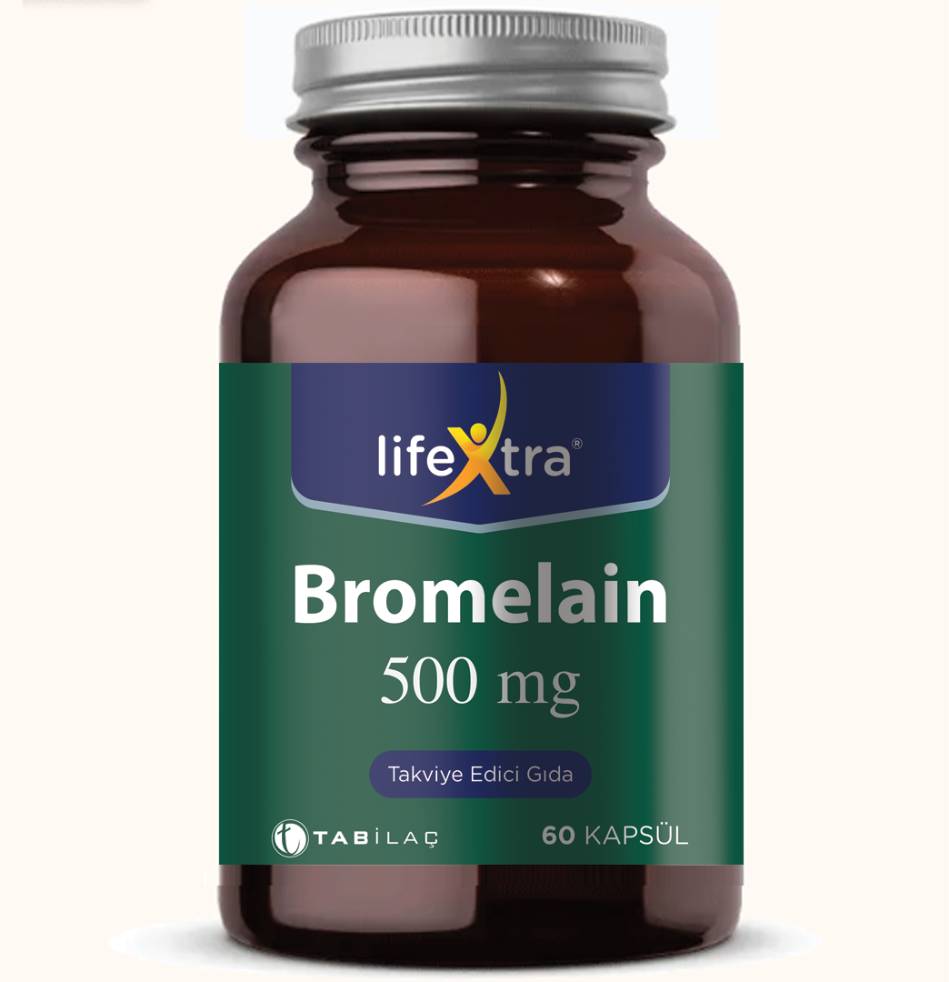 Lifextra Bromelain 500 mg 60 Kapsül-LİFEXTRA