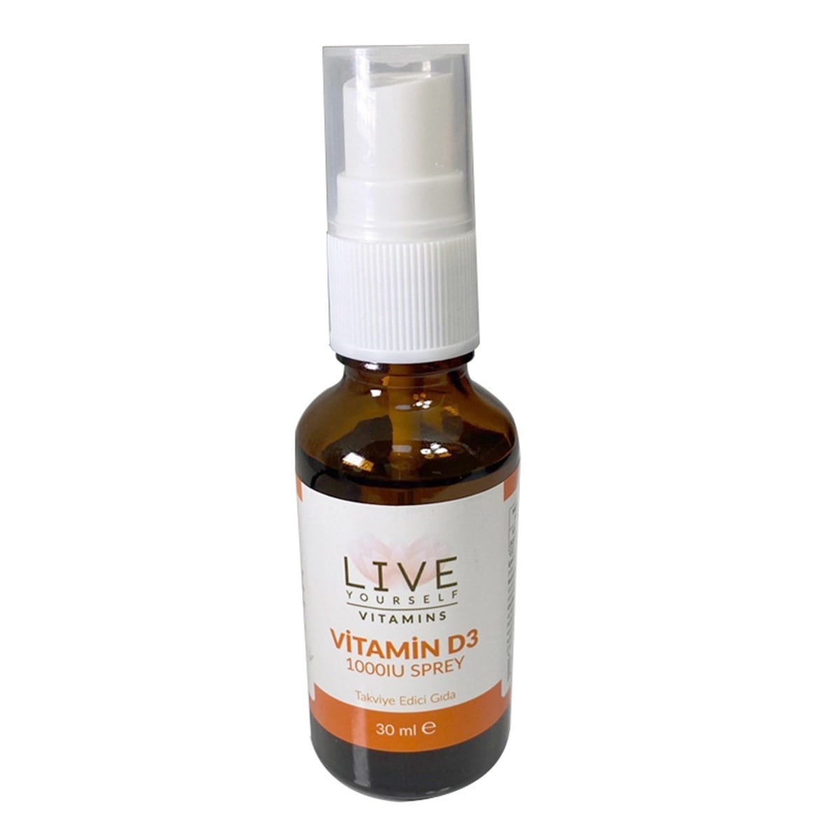 Live Yourself Vitamins Vitamin D3 1000 IU Sprey 30 ml