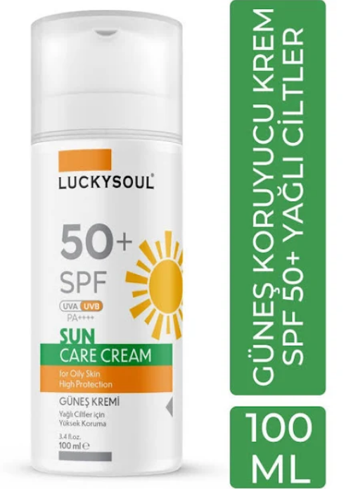 Luckysoul Yağlı Ciltler Güneş Kremi SPF50+ 100 ml-LUCKYSOUL