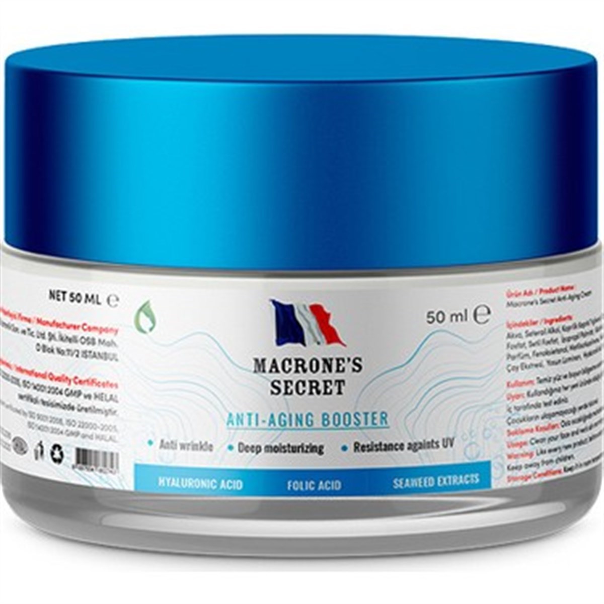 Macrone's Secret Creme Anti Aging 50 Ml KUTUSUZ