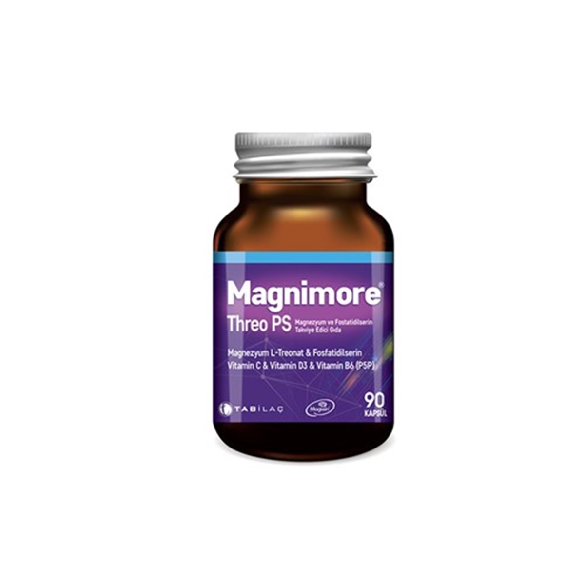 Magnimore Threo PS Magnezyum ve Fostatidilserin Kapsül 90 li