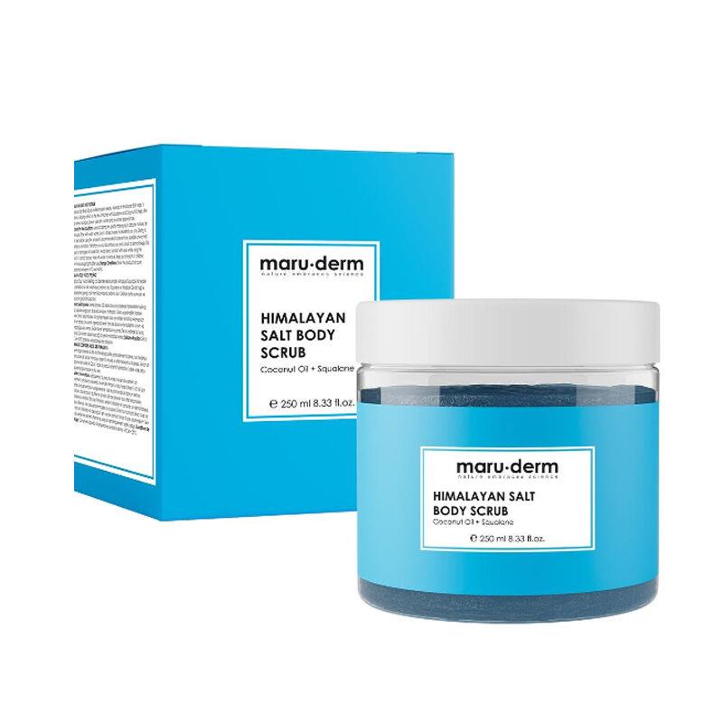 Maruderm Himalaya Tuzu Vücut Peelingi Squalane Hindistan Cevizi Yağı 250 ml-Maruderm