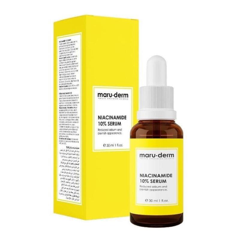 Maruderm Niacinamide %10 + Hyalüronik Asit + Panthenol Cilt Bakım Serumu 30 ml-Maruderm