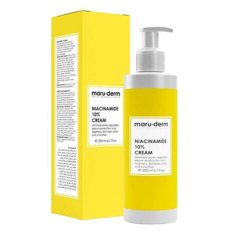 Maruderm Niacinamide %10 Leke Karşıtı ve Gözenek Sıkılaştırıcı Krem 200 ml-Maruderm