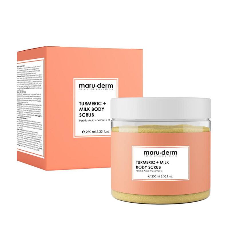 Maruderm Zerdeçal Süt Vücut Peelingi C Vitamini Ferulik Asit 250 ml-Maruderm