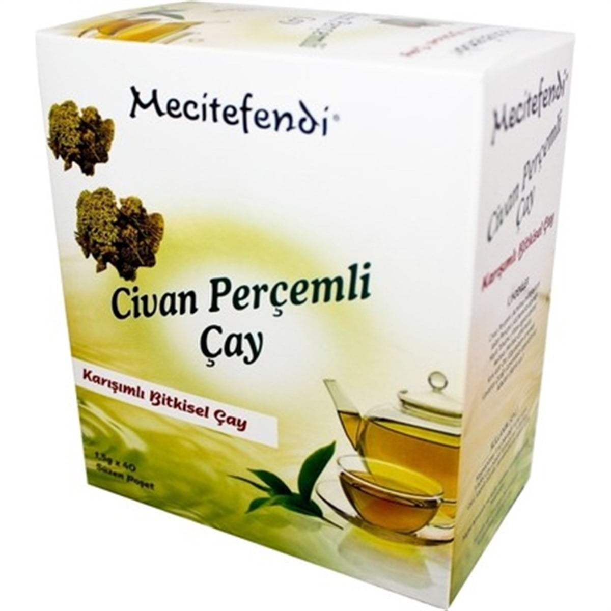 Mecitefendi Civan Perçemli Çay Süzen Poşet 40'Lı