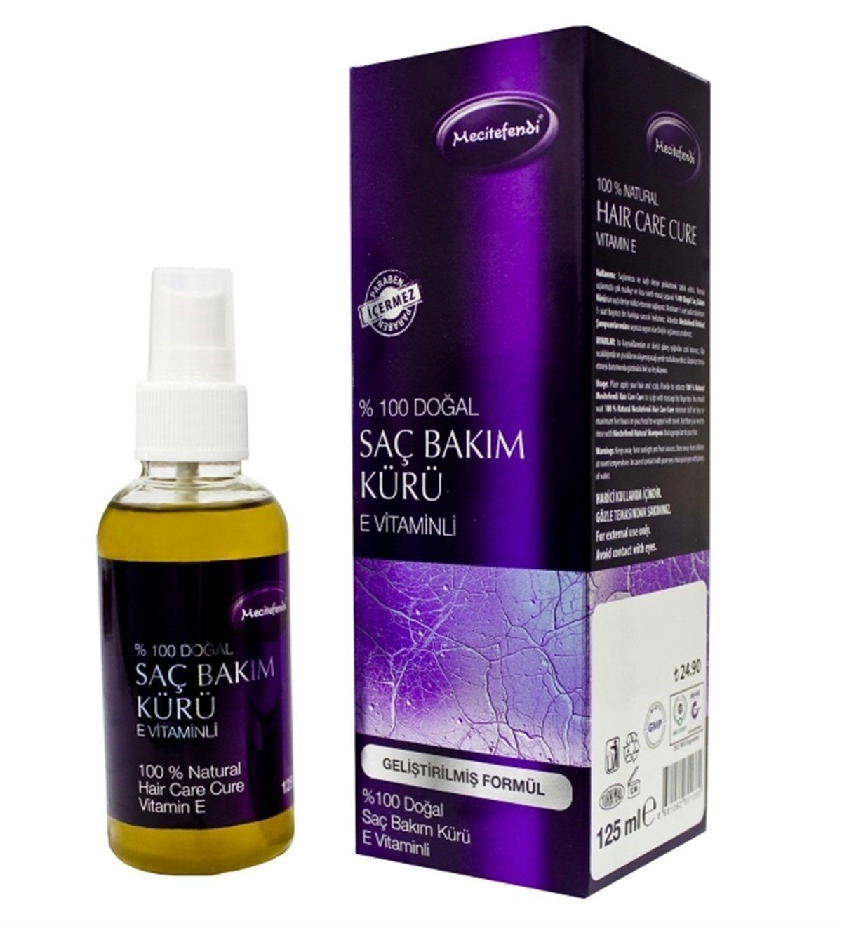 Mecitefendi Doğal Saç Bakım Kürü 125 Ml