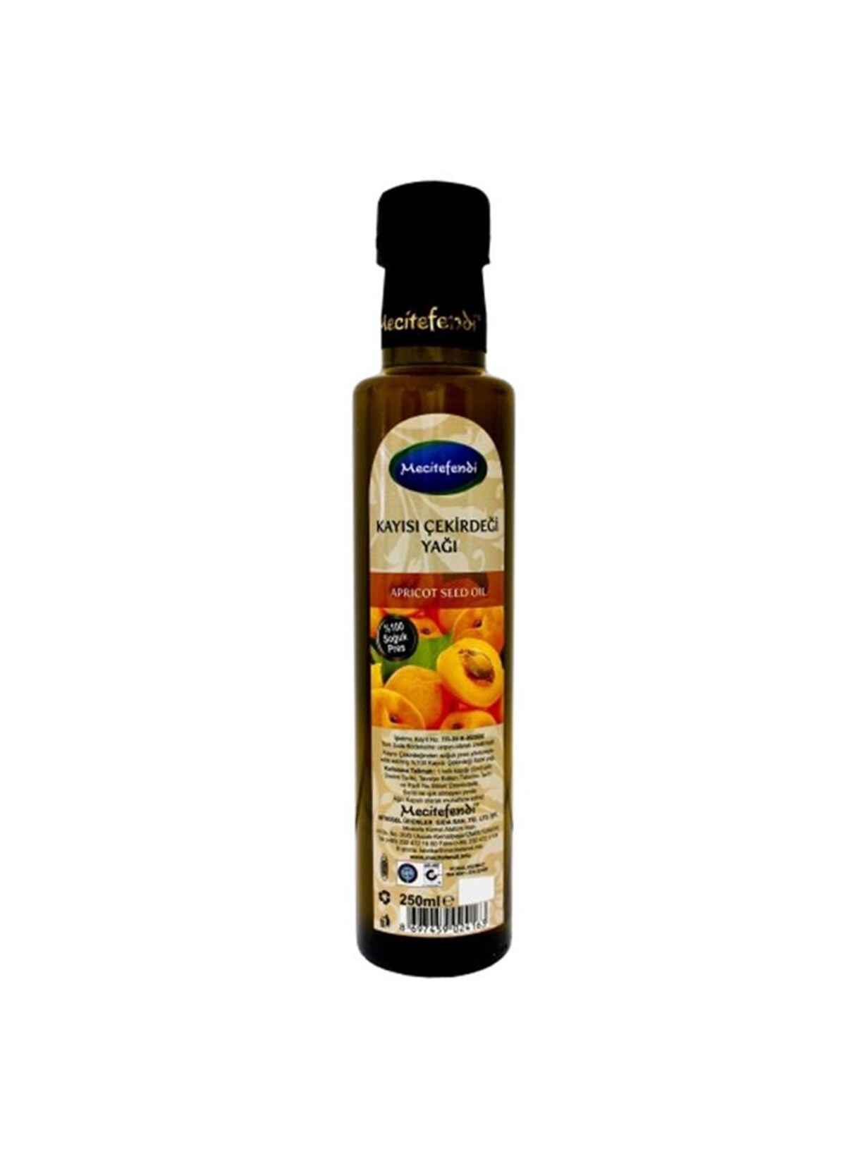 Mecitefendi Kayısı Çekirdeği Yağı 250 Ml