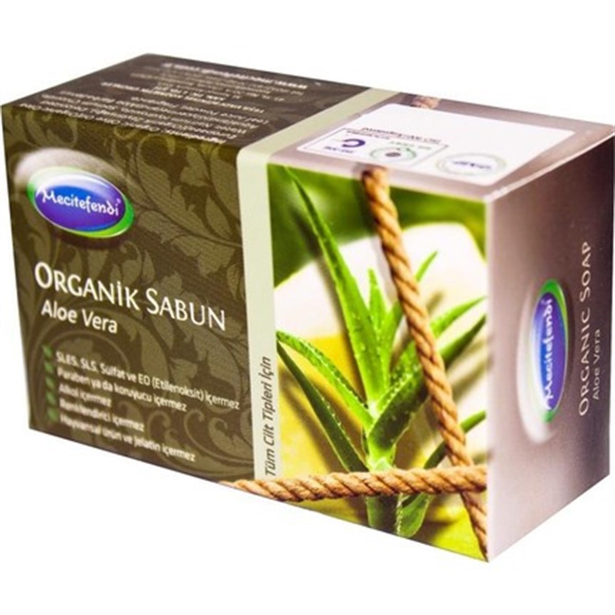 Mecitefendi Organik AloeVera aloevera Sabunu 125 Gr