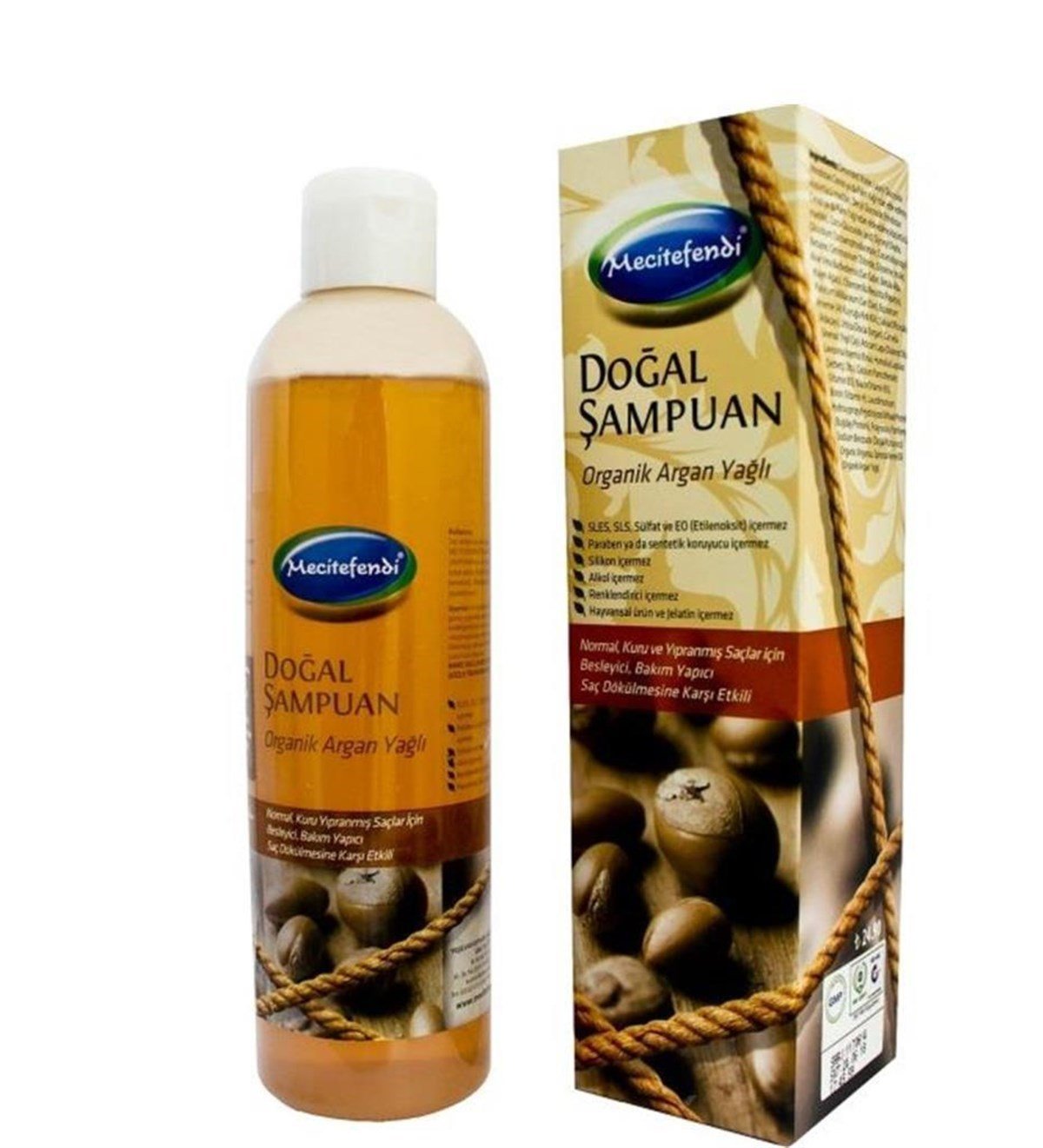Mecitefendi Organik Argan Şampuanı 250 ml