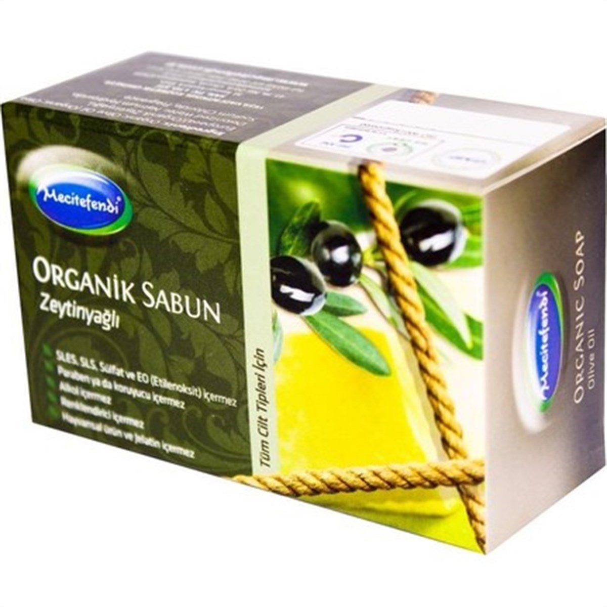 Mecitefendi Organik Zeytinyağlı Sabunu 125 Gr