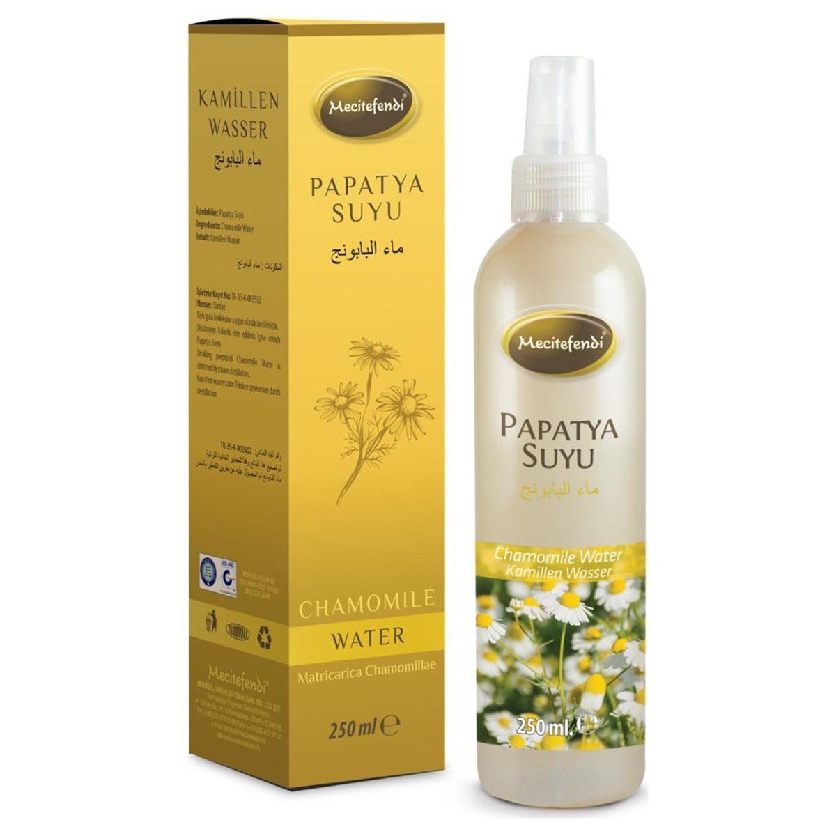 Mecitefendi Papatya Suyu 250 Ml