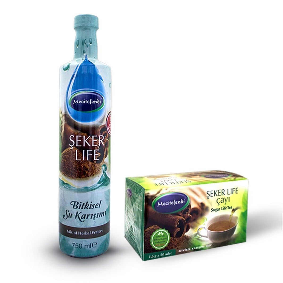 Mecitefendi Şeker Life Bitkisel Su 750 ml