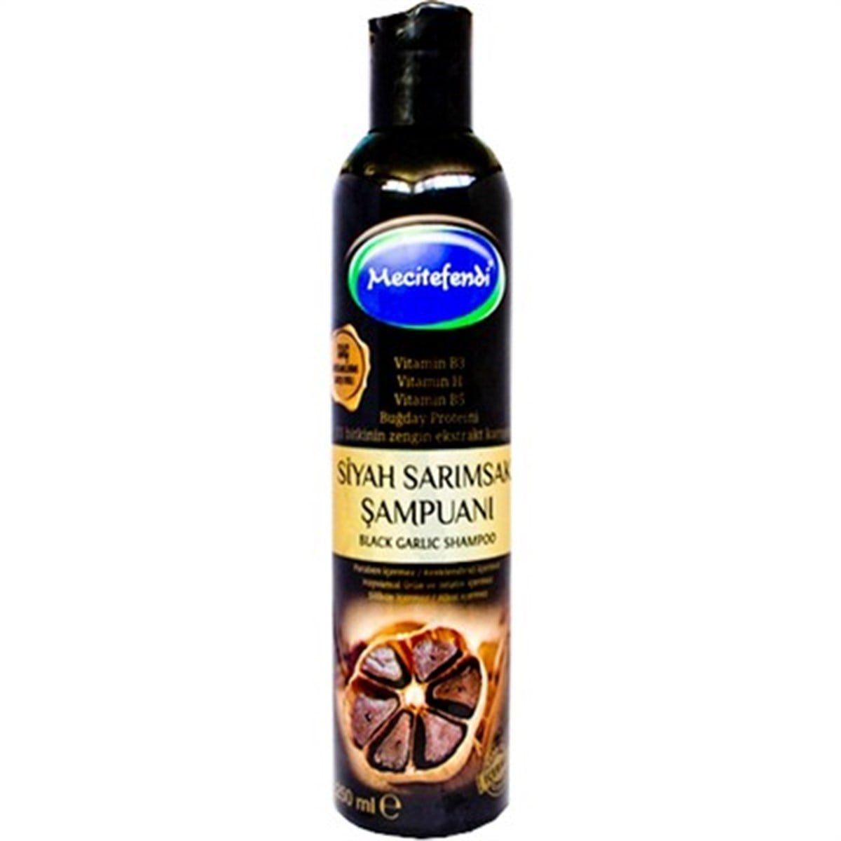 Mecitefendi Siyah Sarımsak Şampuanı 250 Ml