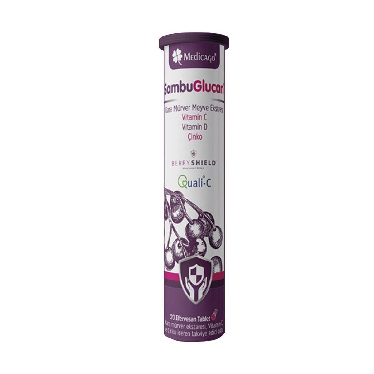 Medicago SambuGlucan 20 Efervesan Tablet-MEDİCAGO