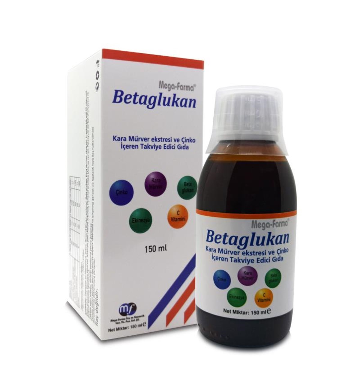 Mega-Farma Betaglukan Şurup 150 ml