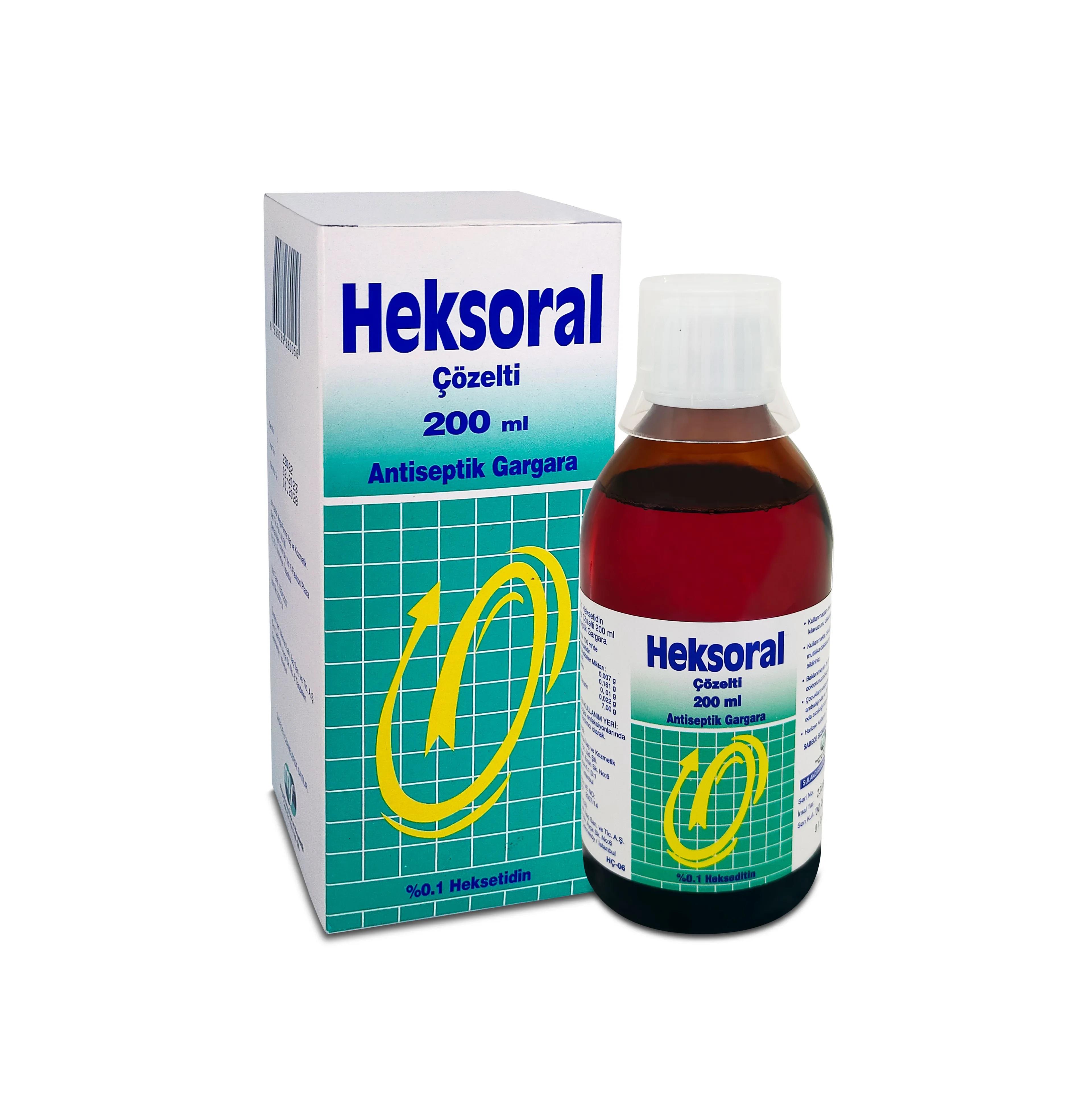 Mega Farma Heksoral Antiseptik Gargara 200 ml-Mega Farma