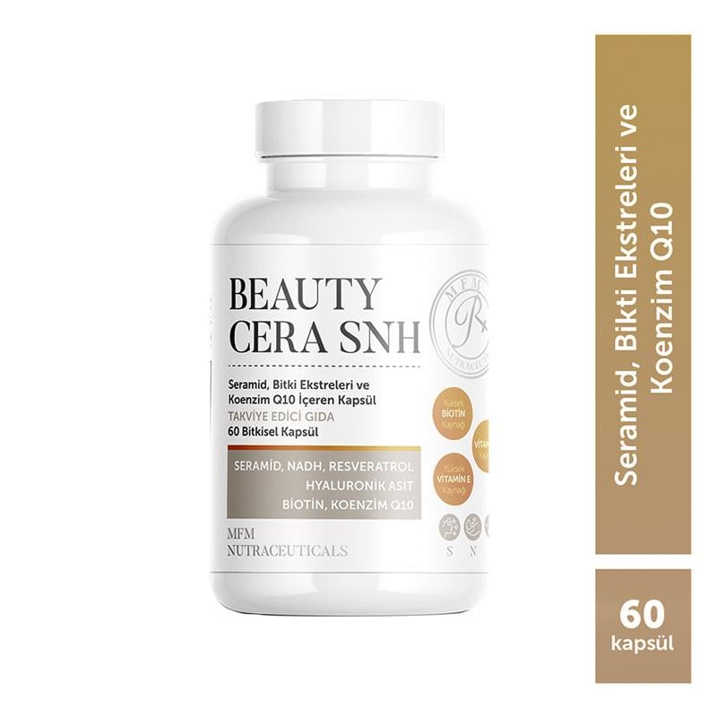 MFM Nutraceuticals Beauty Cera Snh 60 Kapsül-MFM