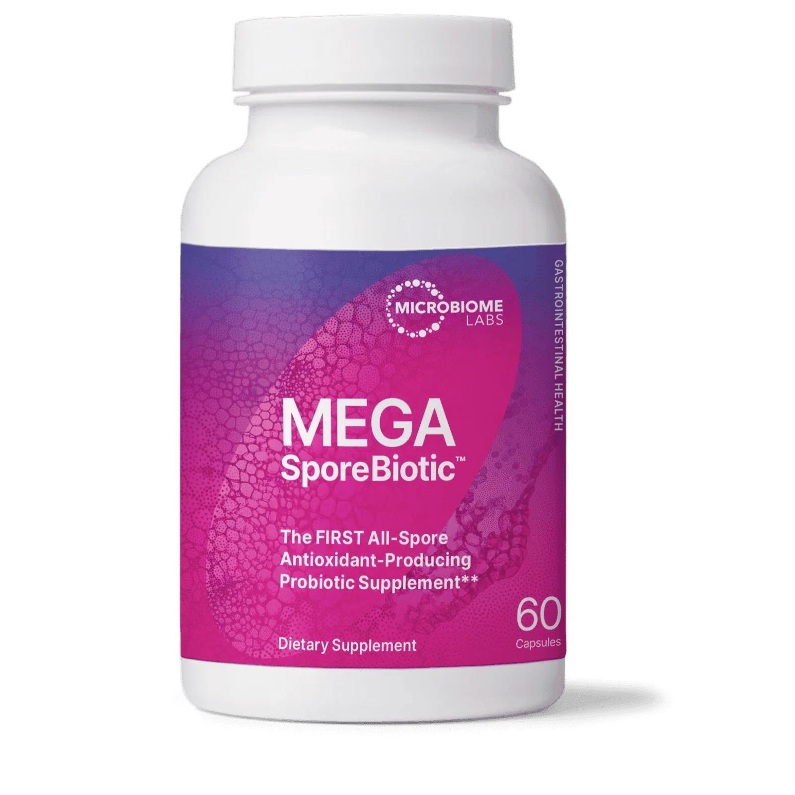 MicroBiome Labs Megasporebiotic 60 Kapsül-MicroBiome Labs