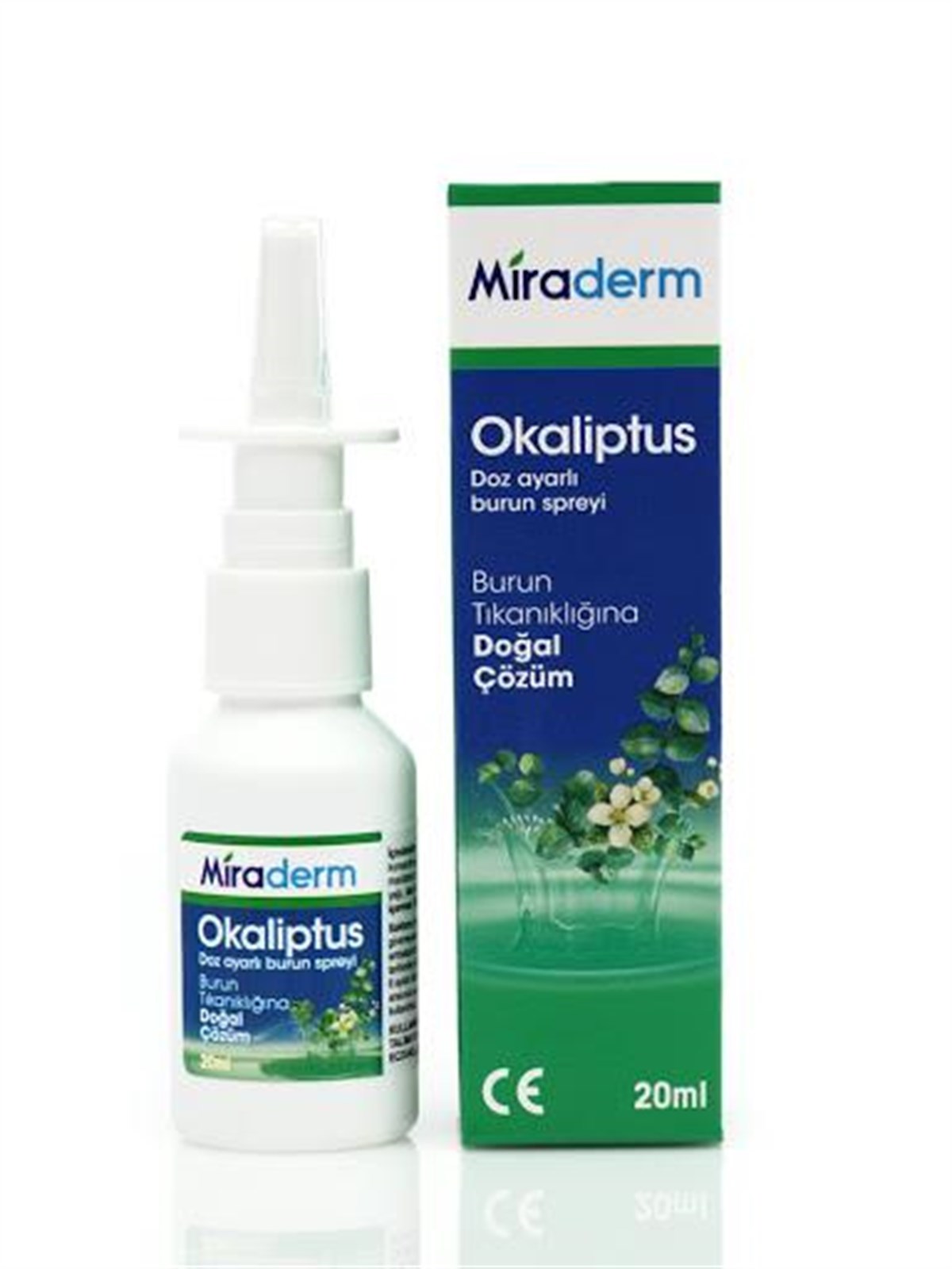 Miraderm Okaliptus Burun Spreyi 20 Ml