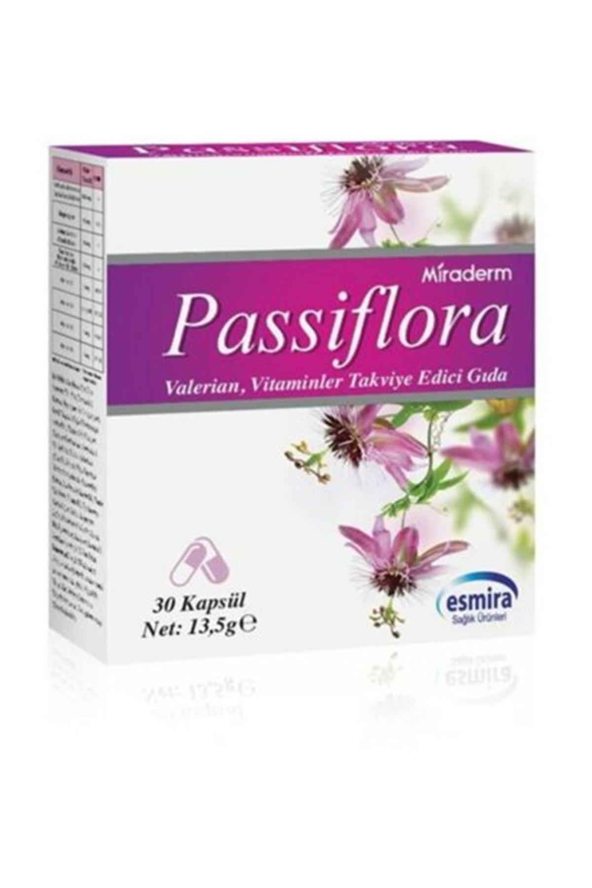 Miraderm Passiflora 30 Kapsül
