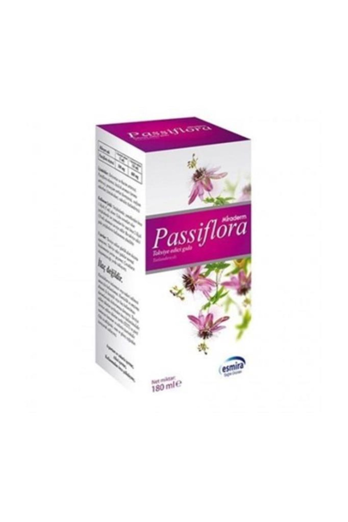 Miraderm Passiflora Şurup 180 Ml