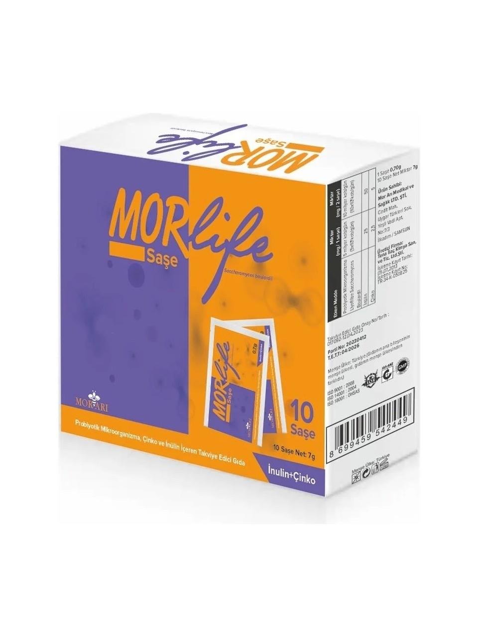 Mor Life Probiyotik 10 Saşe-Morlife