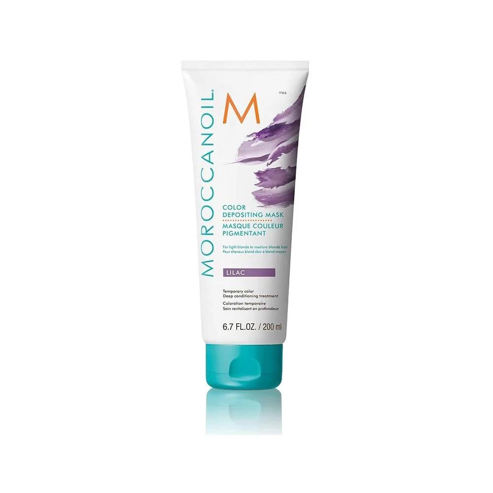 Moroccanoil Color Depositing Lilac Renk Tazeleyici Maske 200 ml-Moroccanoil