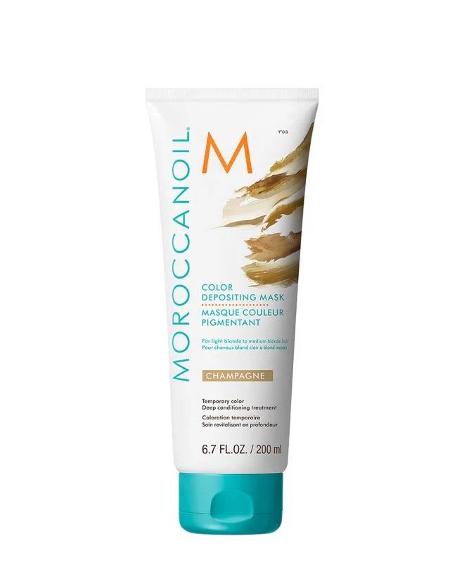 Moroccanoil Depositing Champagne Renk Tazeleyici Bakım Maskesi 200 ml-Moroccanoil