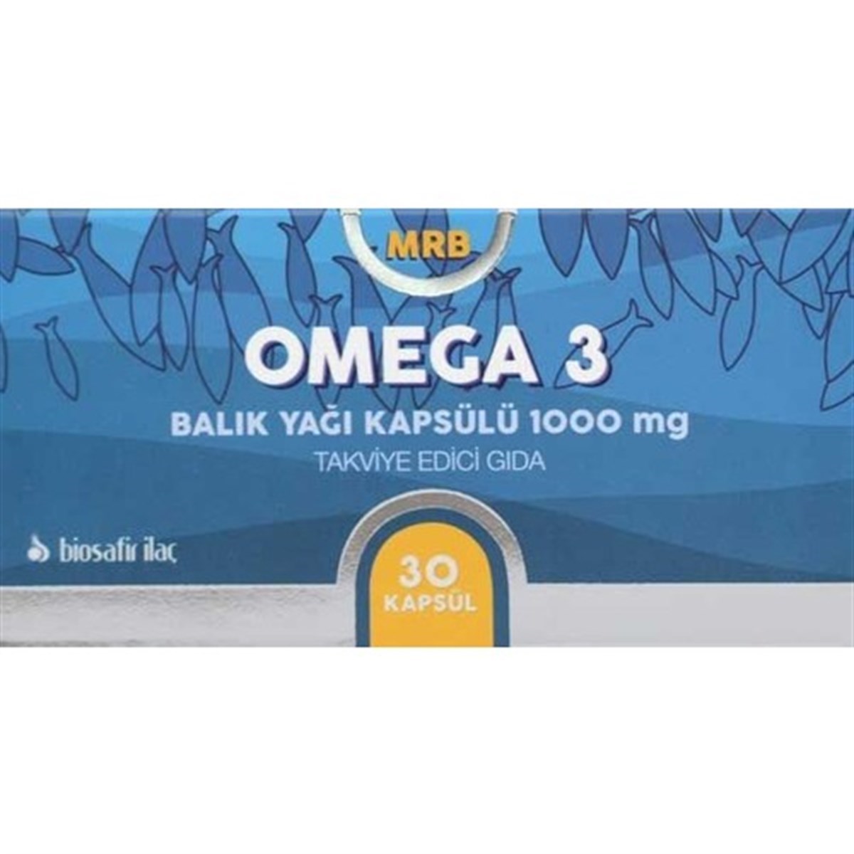 MRB Omega 3 Balık Yağı Kapsül 1000 mg 30 Kapsül
