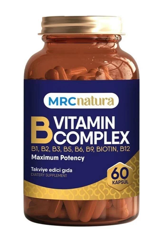 Mrc Natura B Vitamin Complex 60 Kapsül-MRC Natura