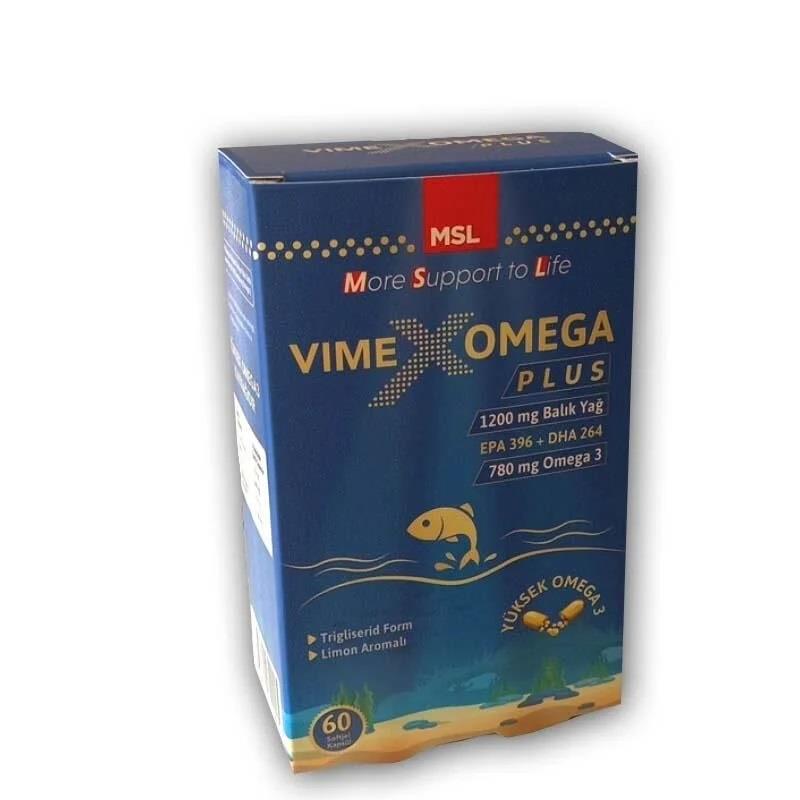 MSL Vimex Omega Plus 60 Kapsül-MSL
