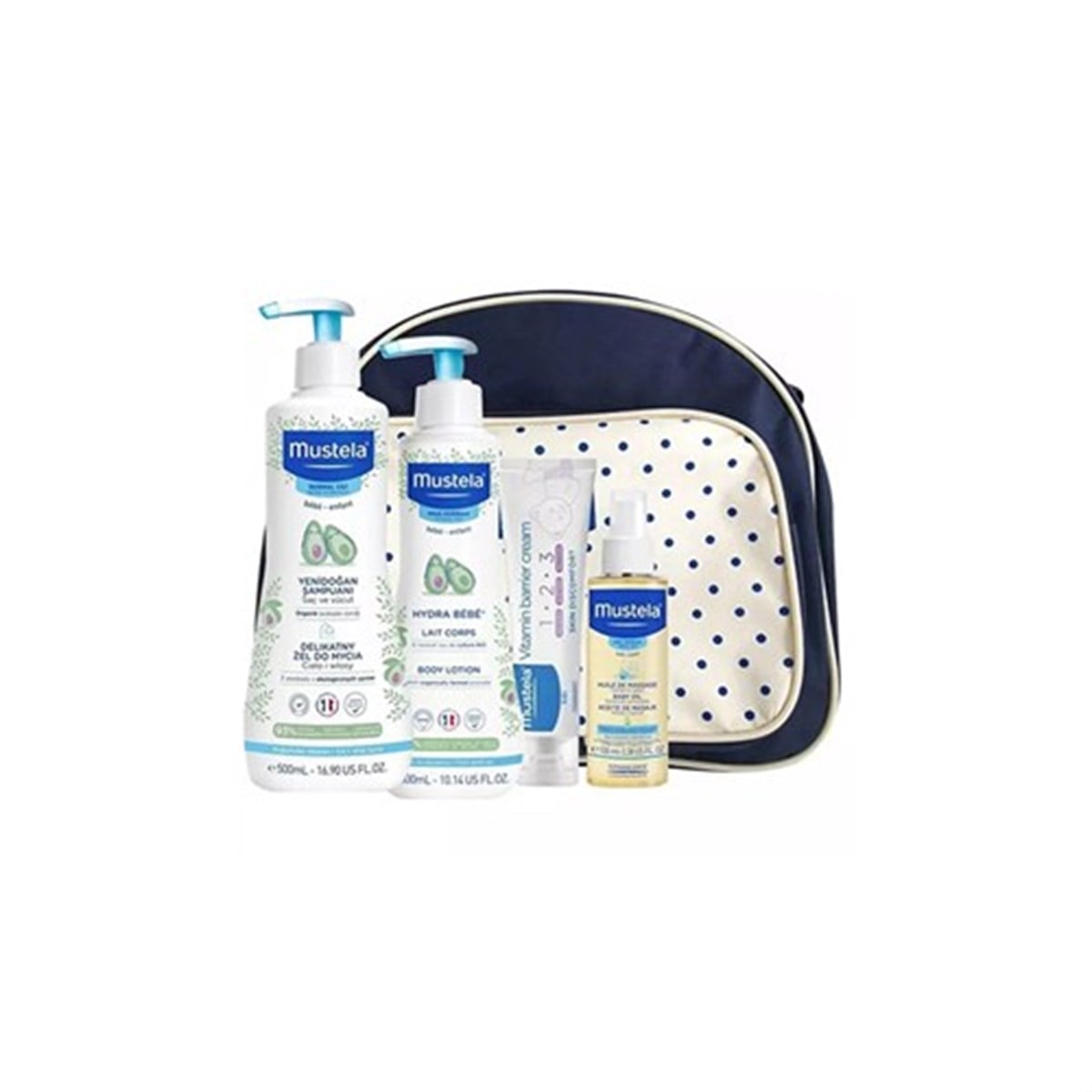 Mustela Merhaba Bebek Seti (Çantalı)