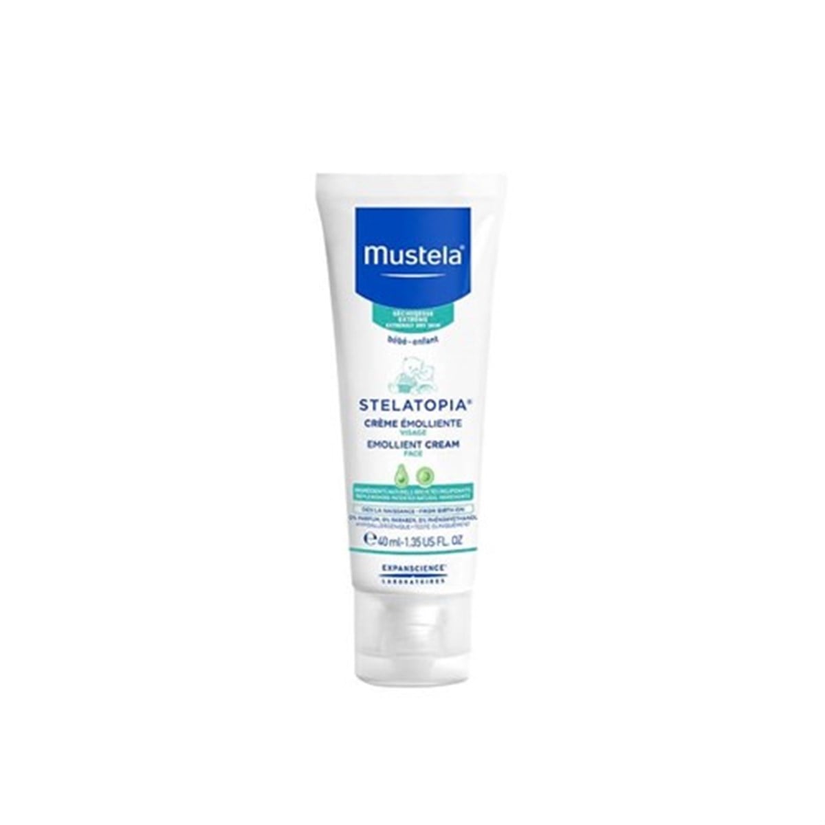 Mustela Stelatopia Emollient Face Cream 40 ml