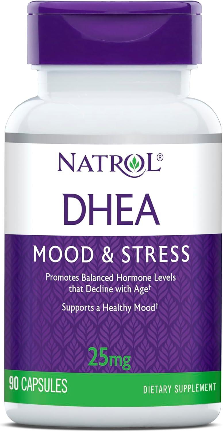 Natrol Dhea Mood Stress 25 mg 90 Tablet-Natrol