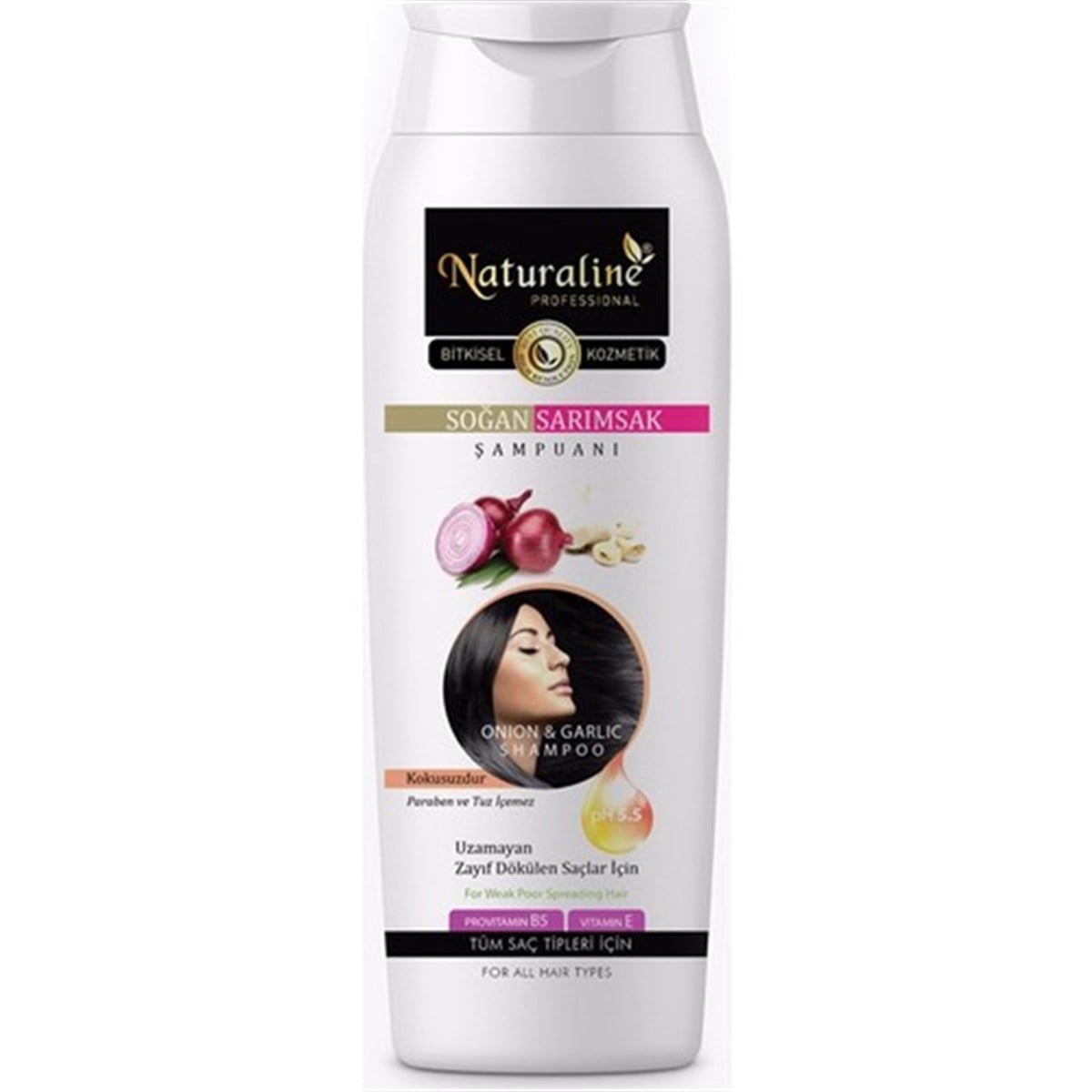 Naturaline Soğan Sarımsak Şampuanı 400 ml