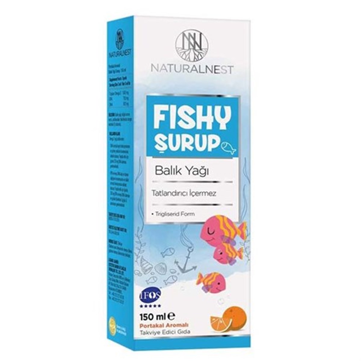 Naturalnest Fishy Şurup 150 ml