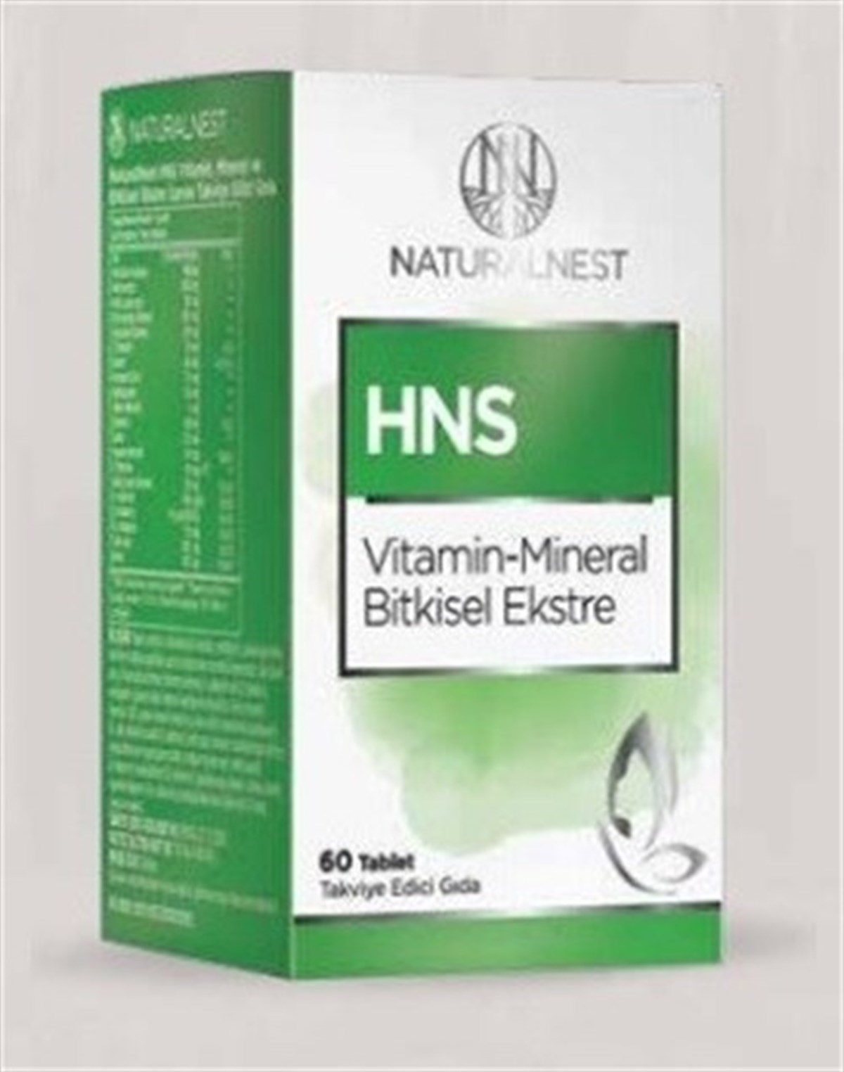 Naturalnest HNS Vitamin-Mineral Bitkisel Ekstre 60 Tablet