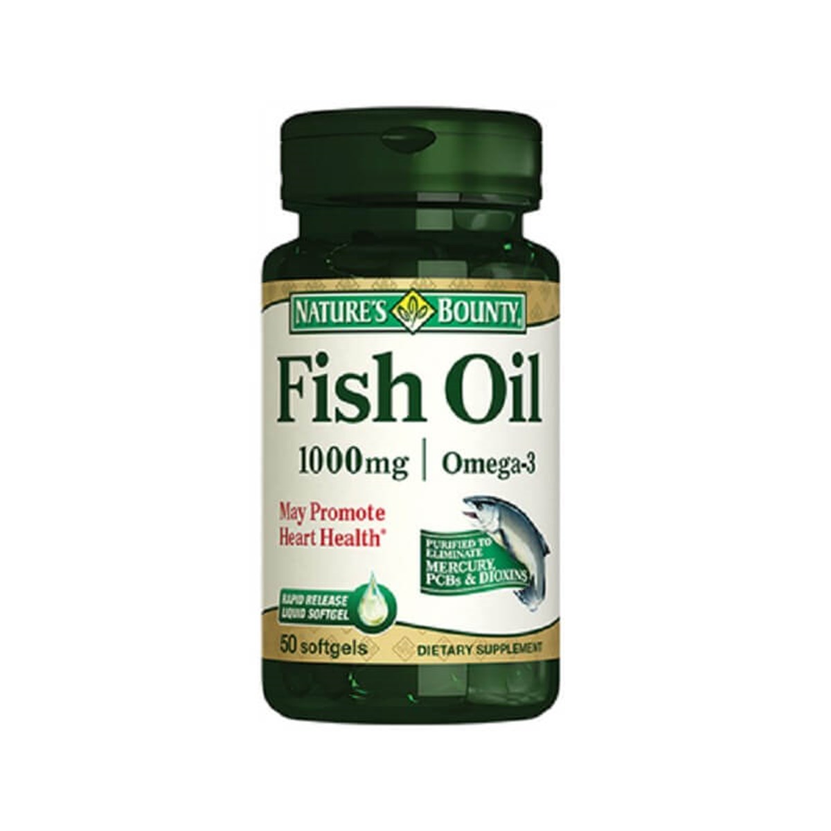 Nature´s Bounty Fish Oil 1000 Mg Omega 3 -Natures Bounty