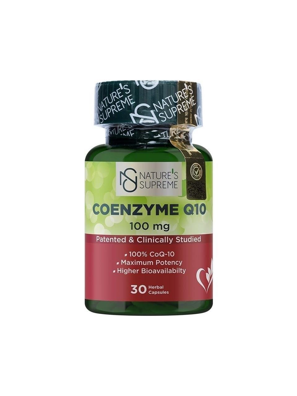 Nature's Supreme Coenzyme Q10 100 mg 30 Tablet-Nature's Supreme
