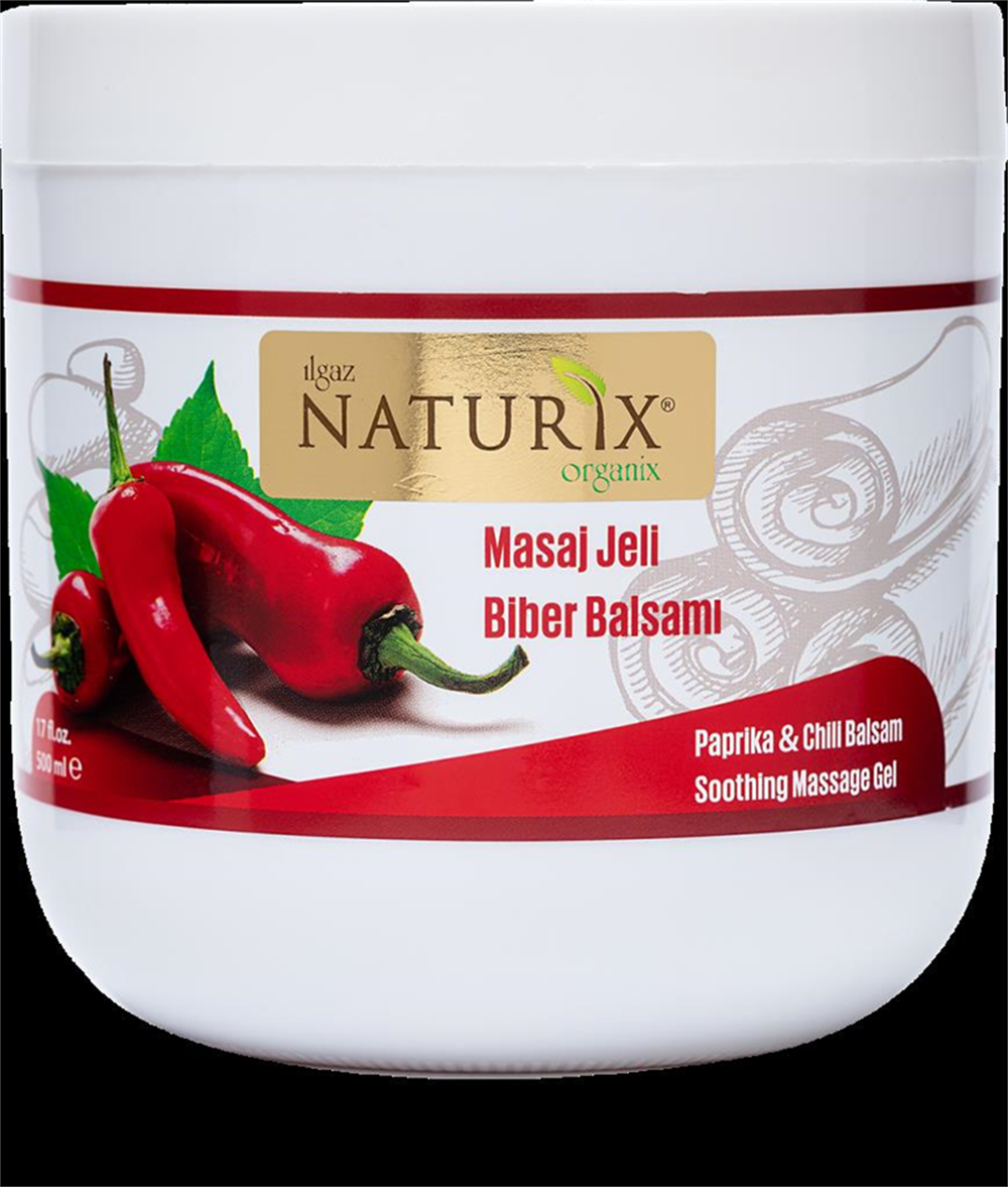 Naturix Biber Balsamı Masaj Jeli 500ml