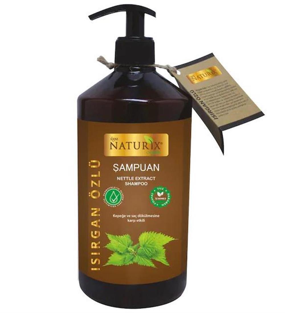 Naturix Kepeğe Ve Saç Dökülmesine Karşı Isırgan Otu Özlü Şampuan 600 Ml
