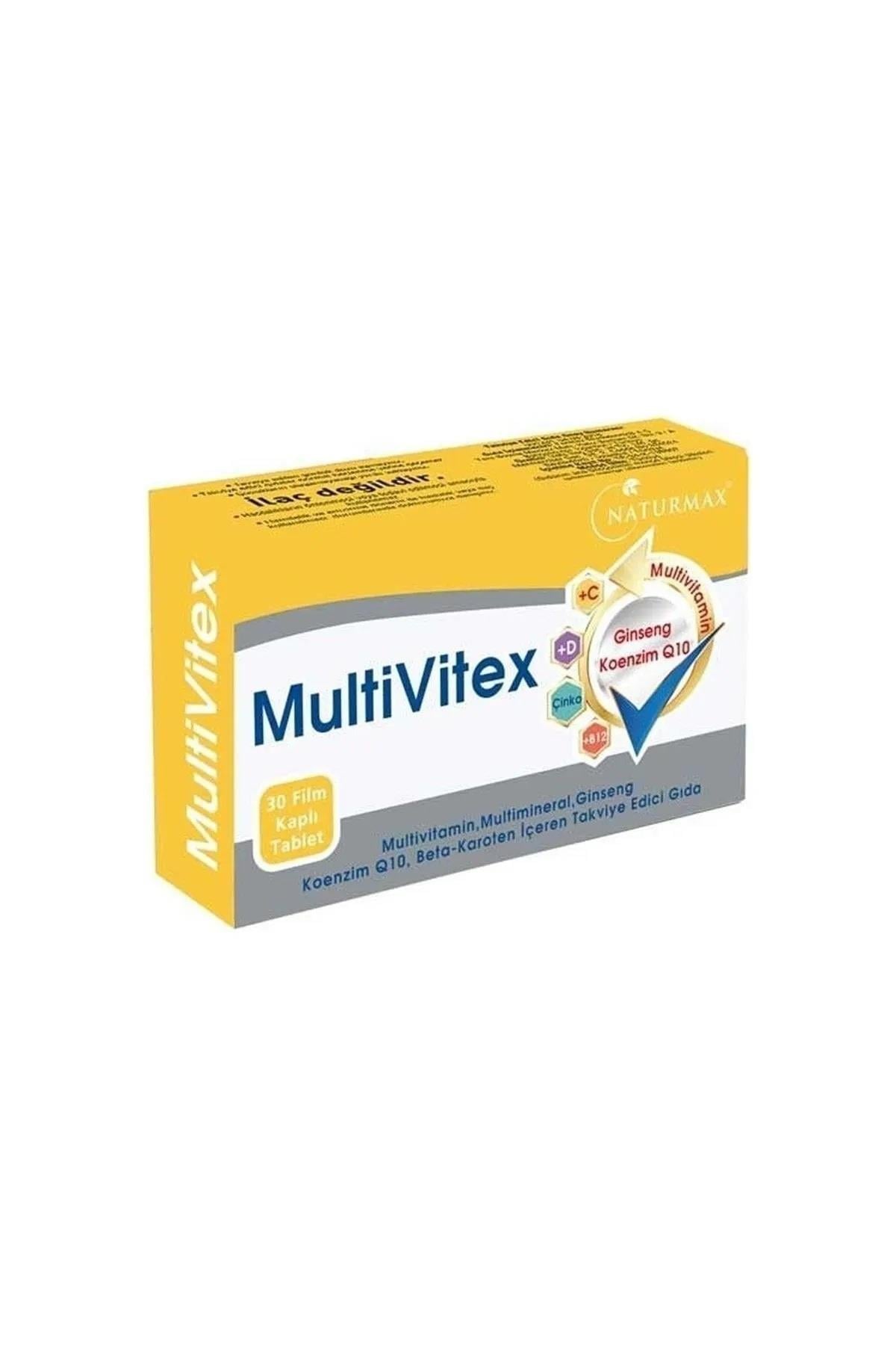 Naturmax Multivitex Multi Vitamin 30 Tablet-NATURMAX